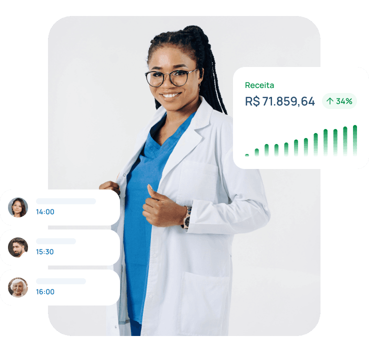 Medico com dashboard