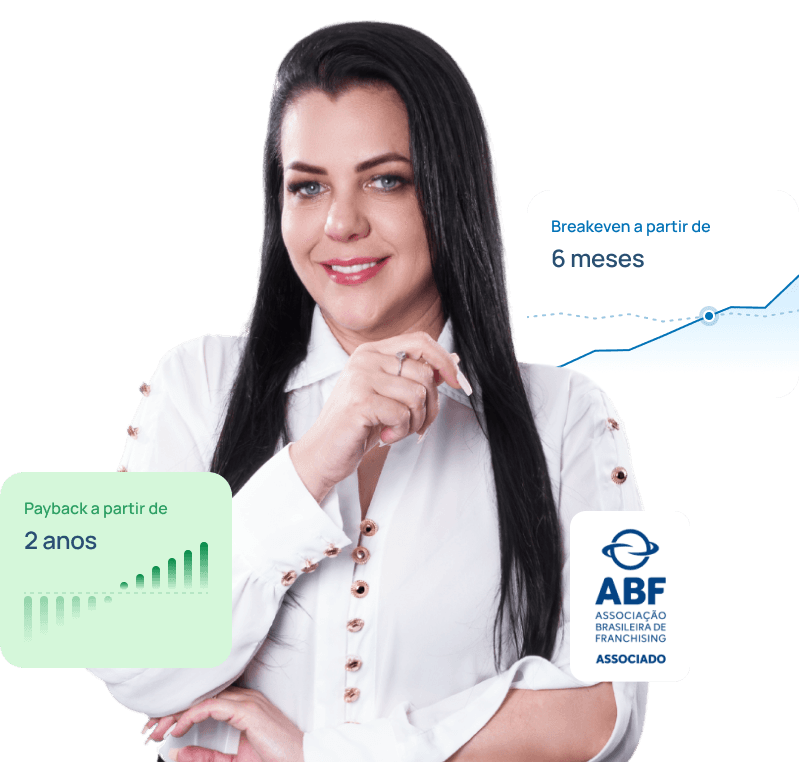 Woman and informations.